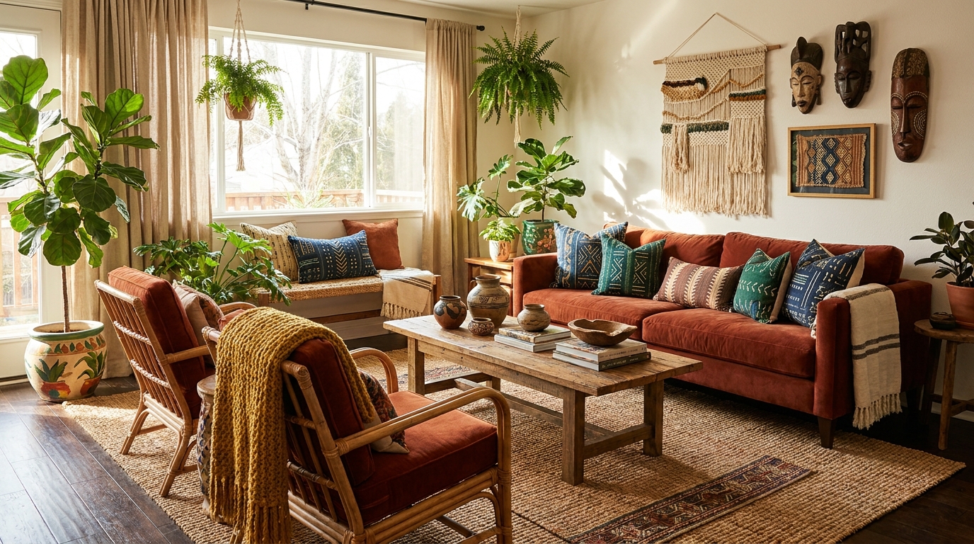 Афробохо (Afrohemian): новий глобальний тренд, який витісняє звичний скандинавський стиль.