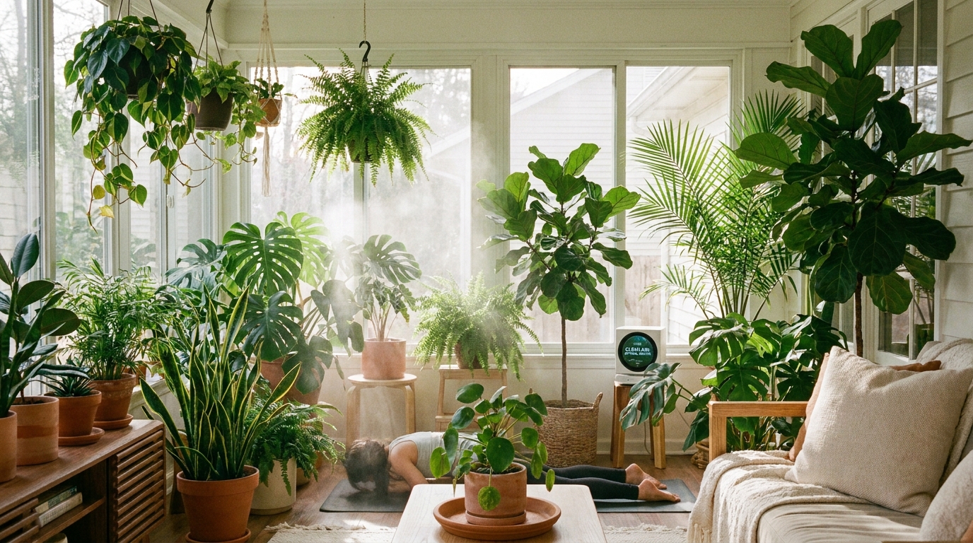 Найкращі кімнатні рослини для покращення якості повітря та дихання