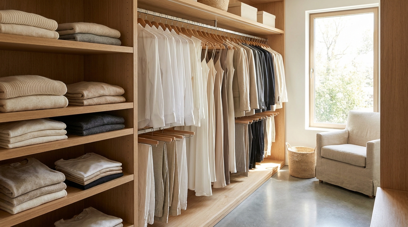 Капсульний гардероб: як навести лад у шафі раз і назавжди.