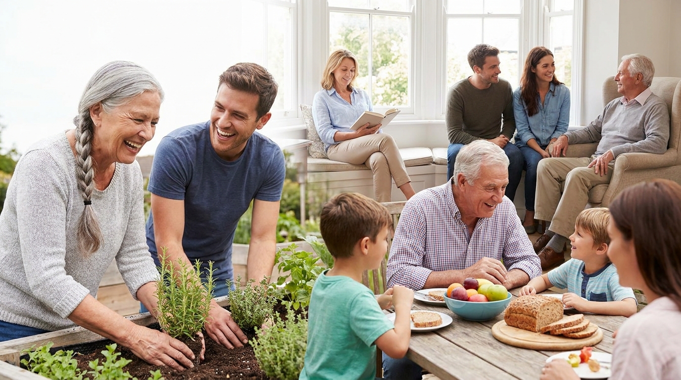 Зв'язки, мета та спокій: Психосоціальні аспекти довголіття