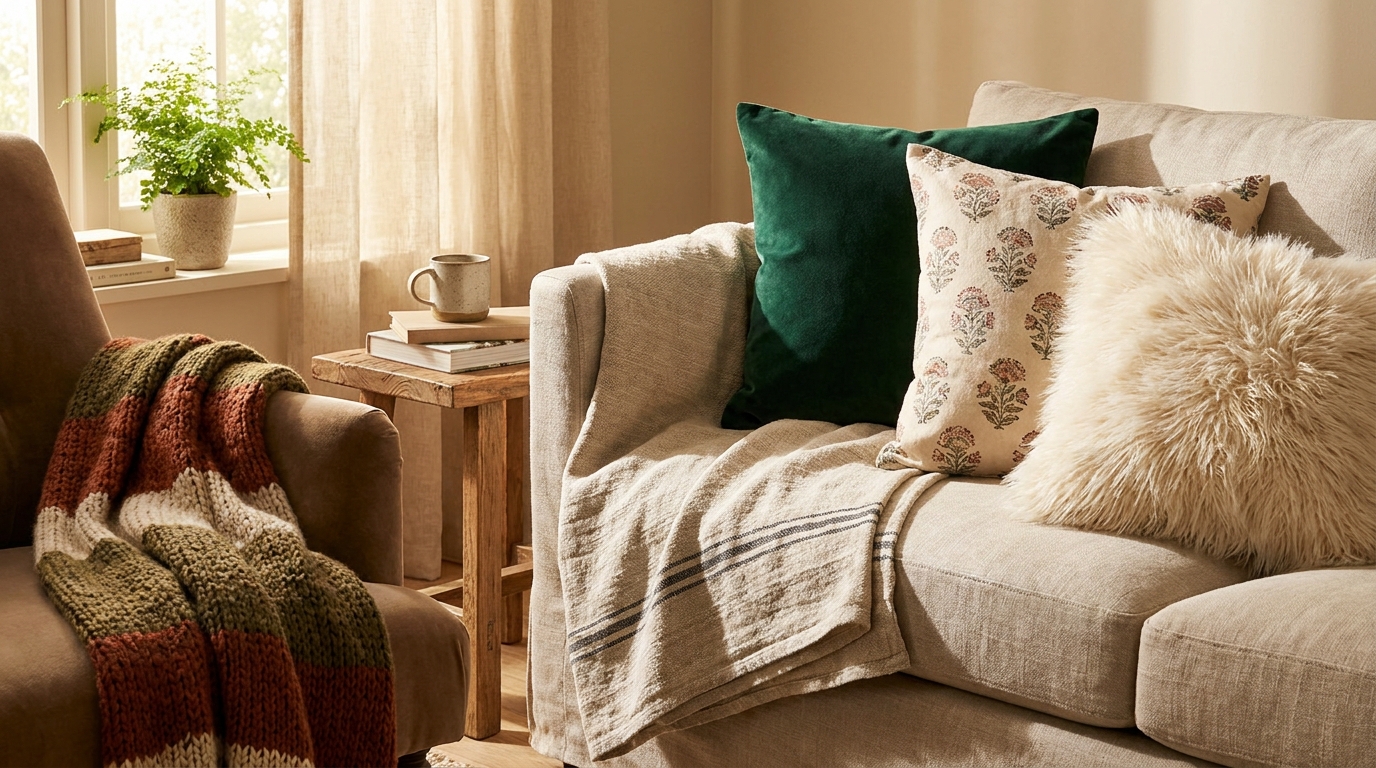 Основи Вибору Текстилю: Кольори, Фактури та Візерунки