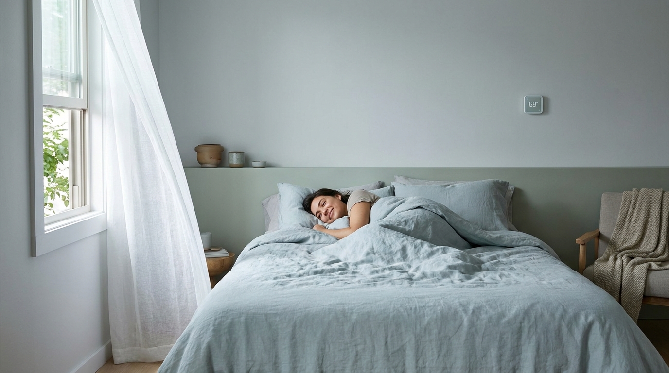 Здоровий сон: лайфхаки для підтримання правильної температури у спальні