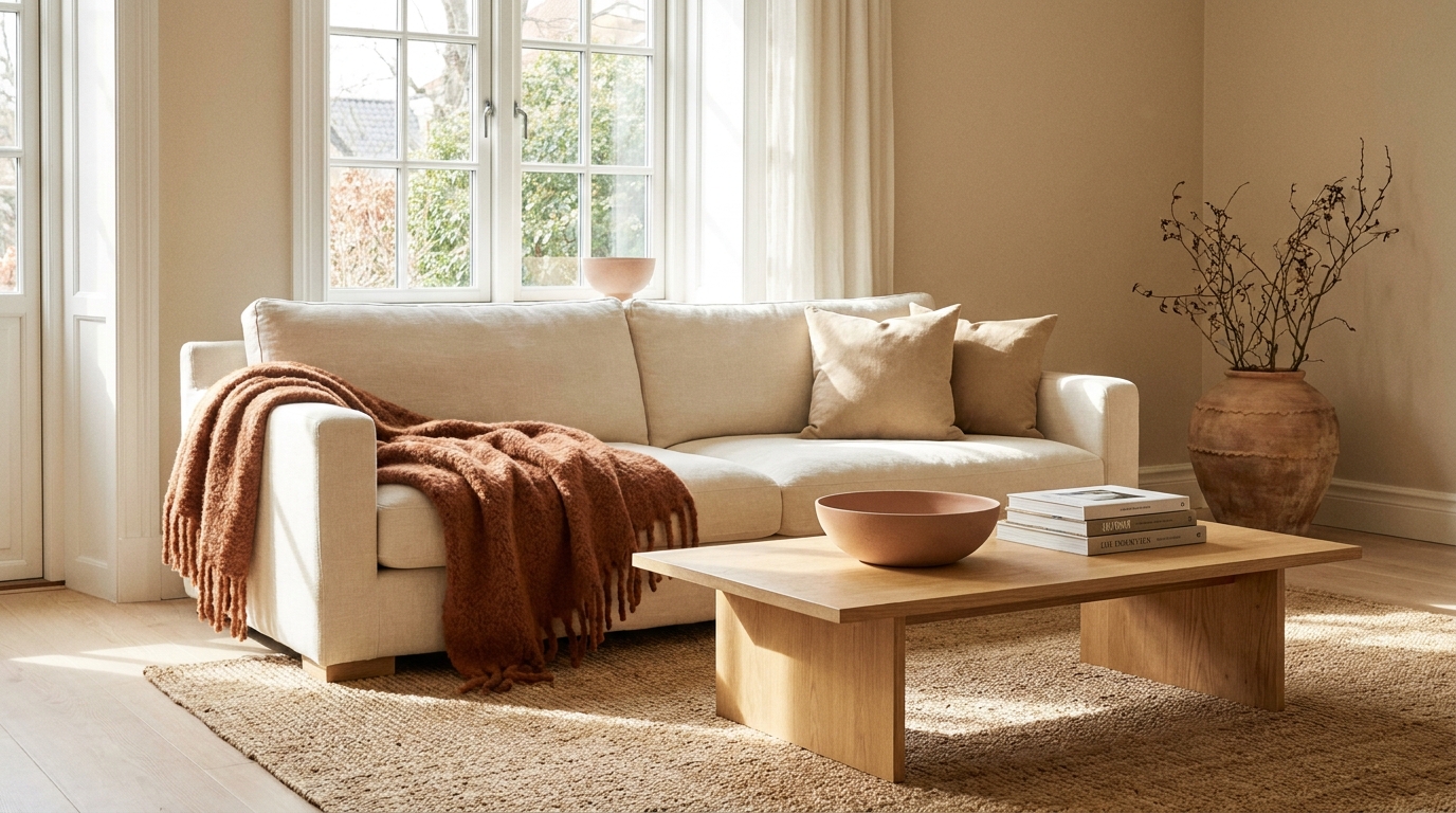Серце теплого мінімалізму: палітра відтінків для вашого дому