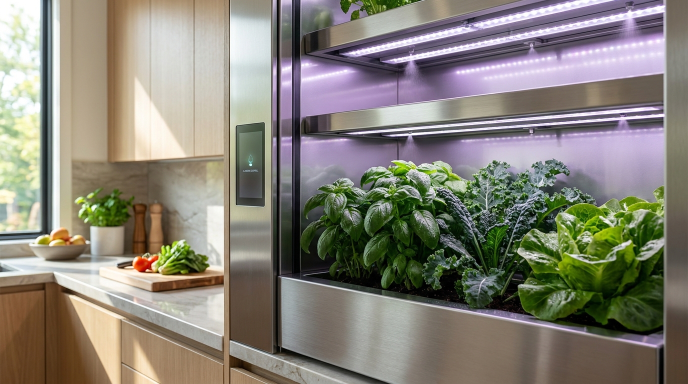 Як працює інтелектуальна система вирощування зелені