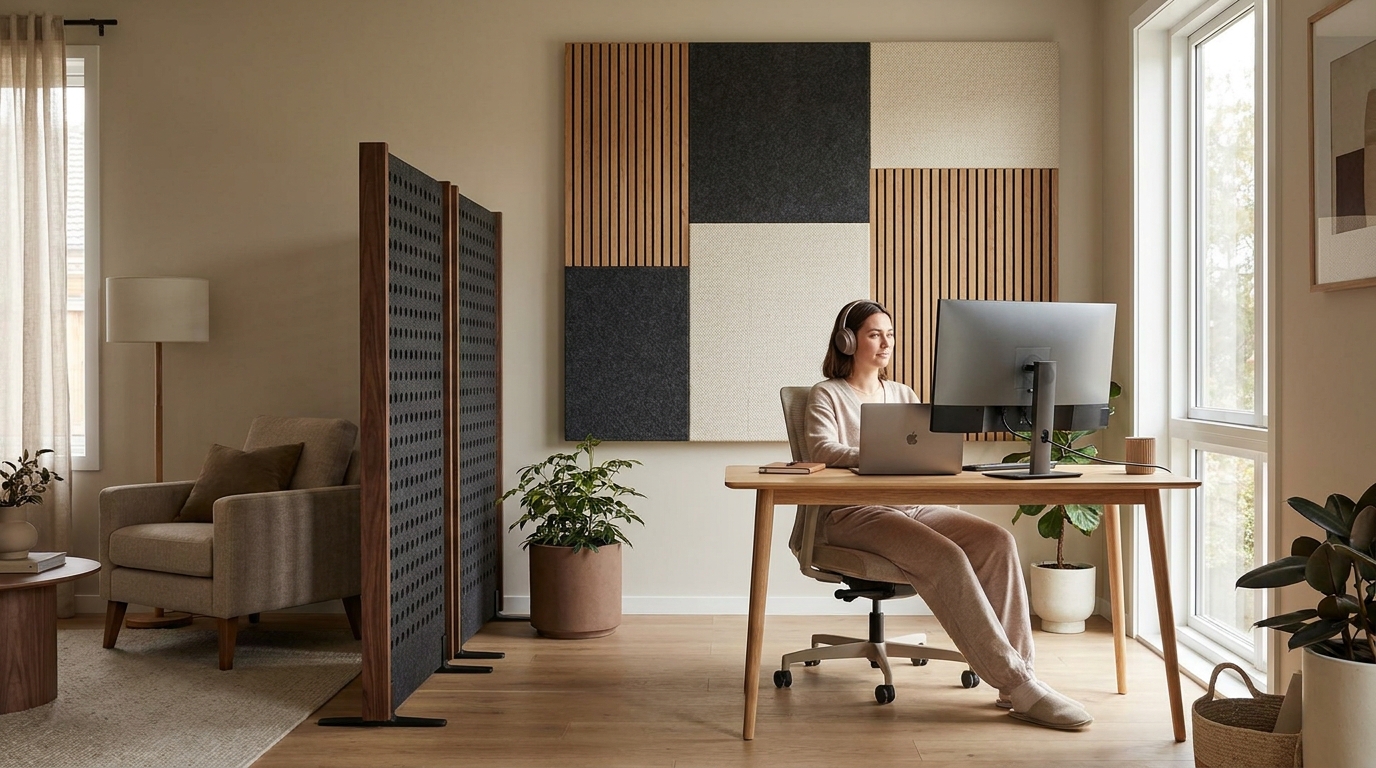 Як вибрати акустичні панелі: матеріали, естетика та функціональність
