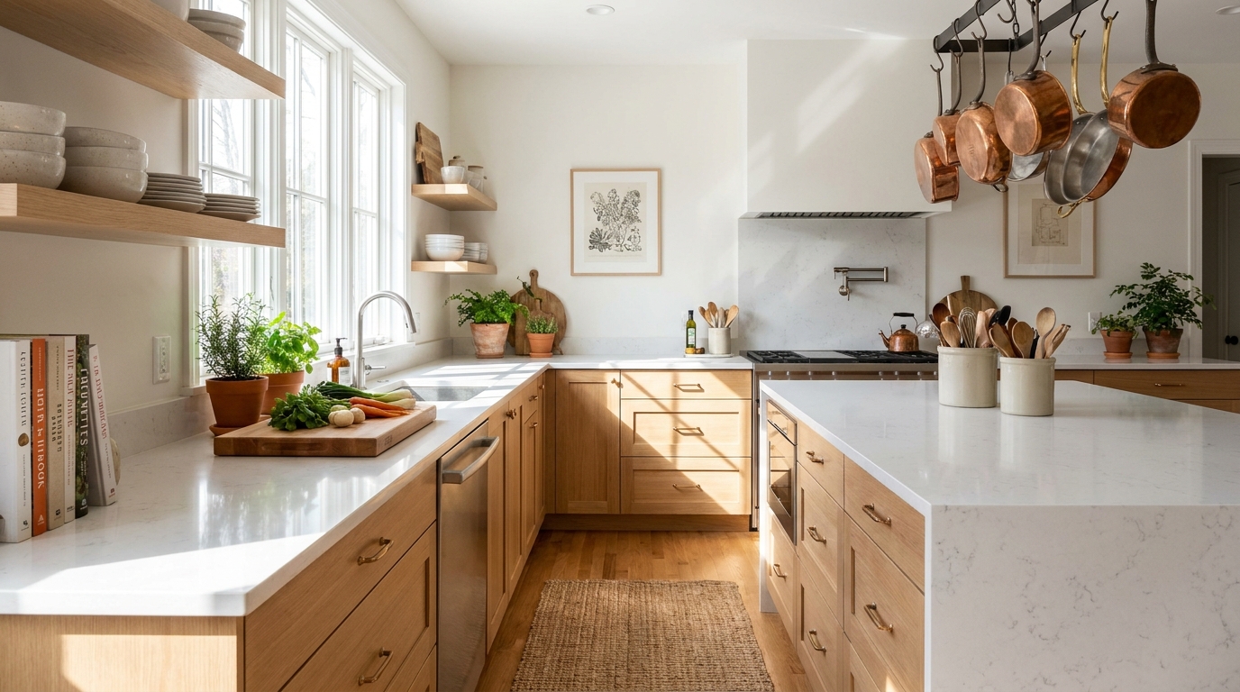 Як організувати простір на кухні, щоб готувати було в радість.