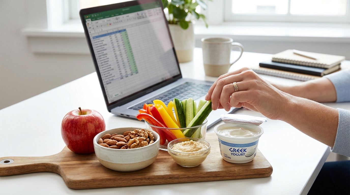 Як організувати перекуси на роботі, щоб завжди мати щось корисне