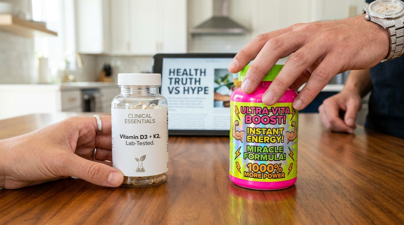 Як розпізнати якісні вітамінні комплекси та уникнути маркетингових пасток