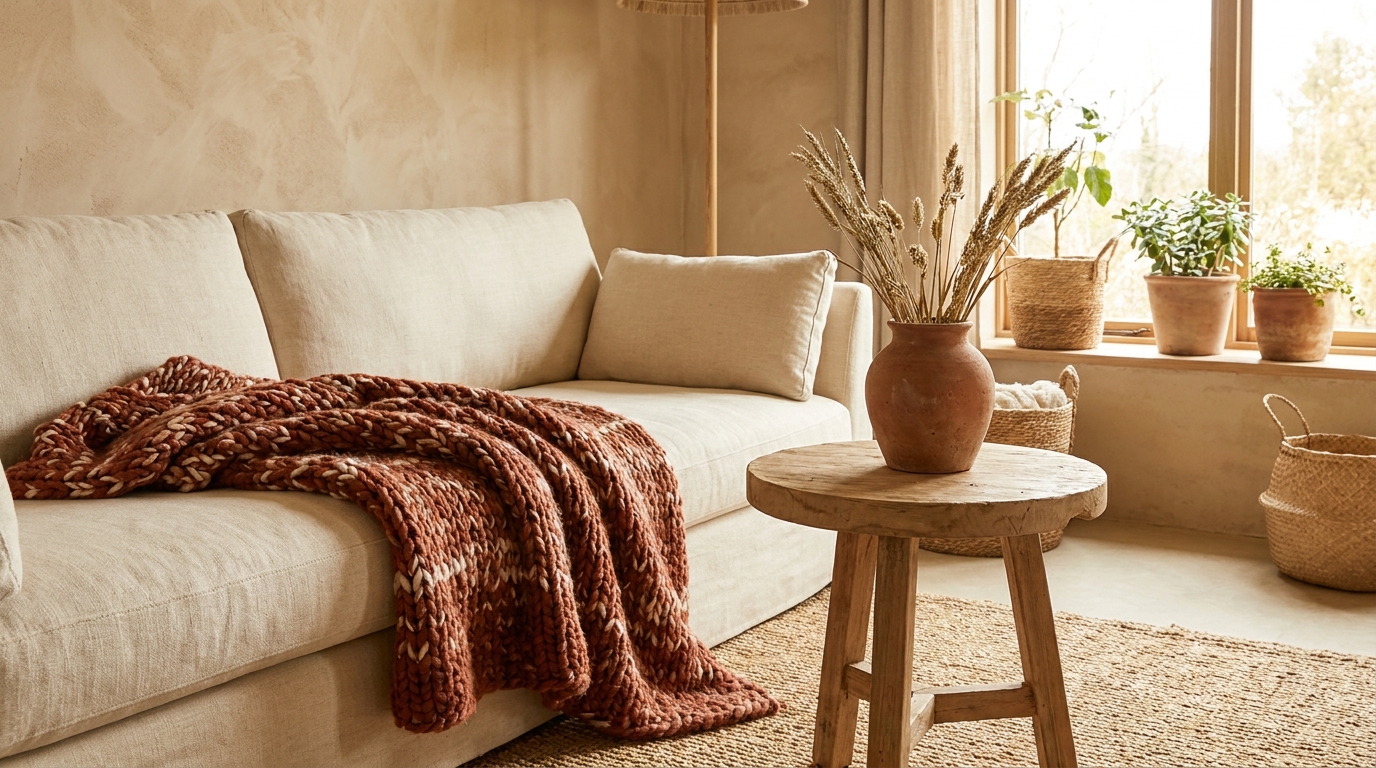 Матеріали та текстури: створюємо тактильний затишок