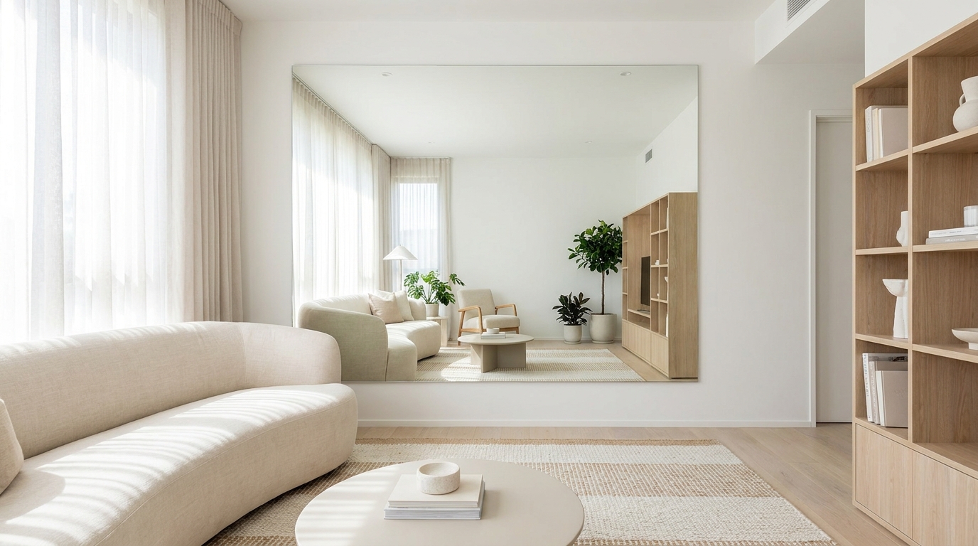 Дзеркала в інтер'єрі: як візуально розширити простір.