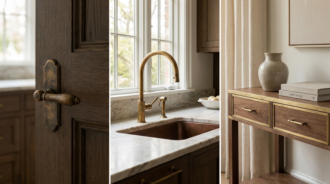Благородна патина: переваги нелакованої латуні для розкішного вигляду