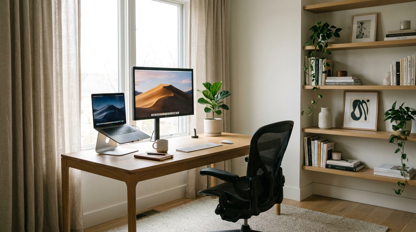 Організація робочого місця вдома: секрети продуктивності.
