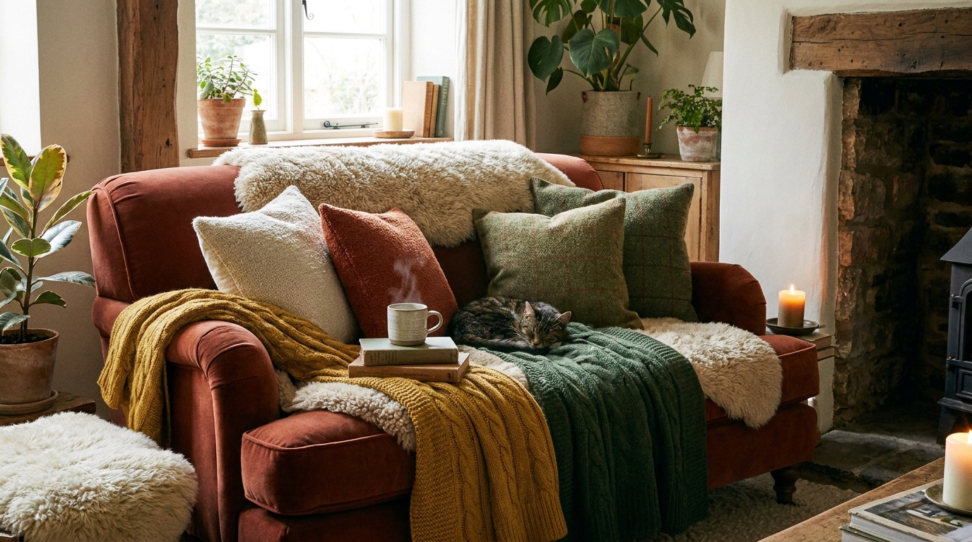 Психологічний Вплив Кольорів та Фактур у Домашньому Декорі