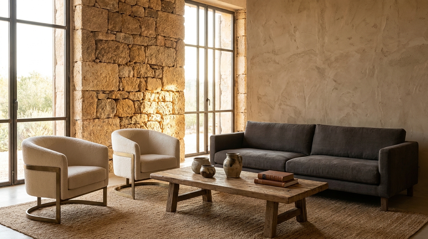 Секрети створення інтер'єру з природних матеріалів