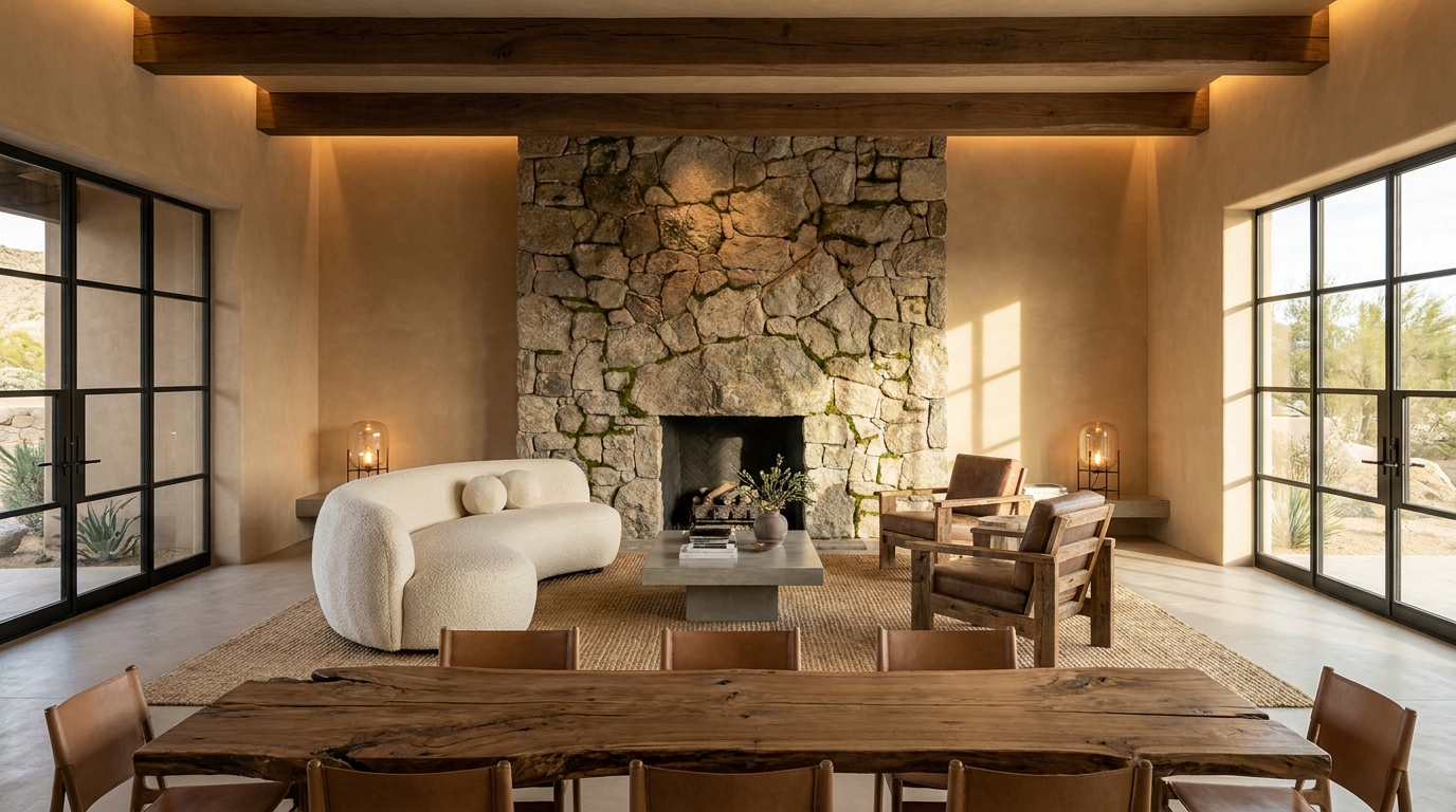 Вибір та інтеграція натуральних текстур: камінь, глина та дерево