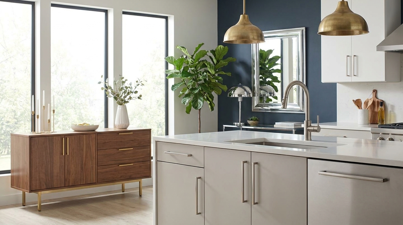 Сріблястий блиск: чому нікель витісняє хром в інтер'єрі?