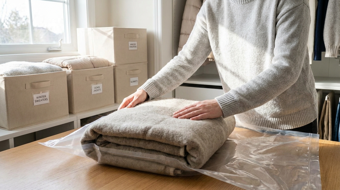 Покроковий посібник зі зберігання зимового одягу