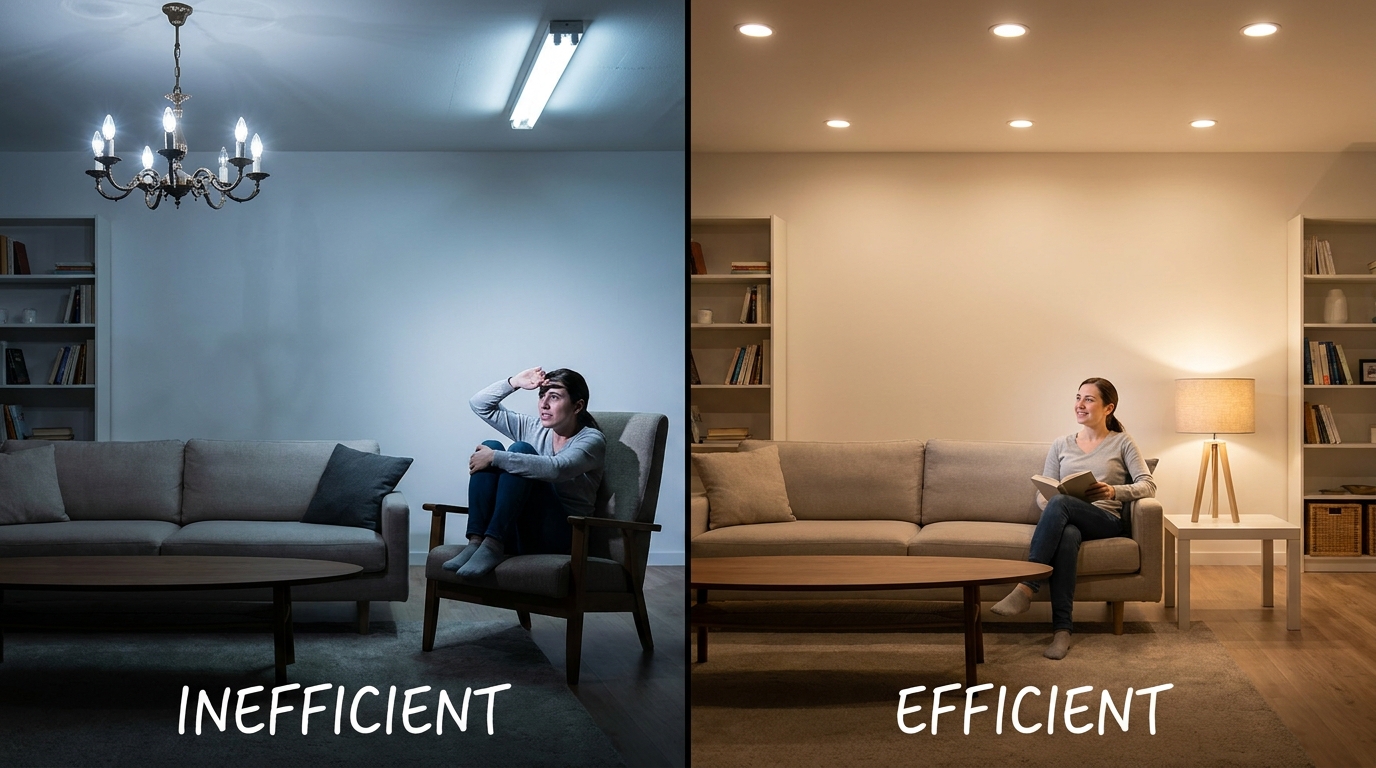 Вибір правильних джерел світла: типи ламп та їхня ефективність