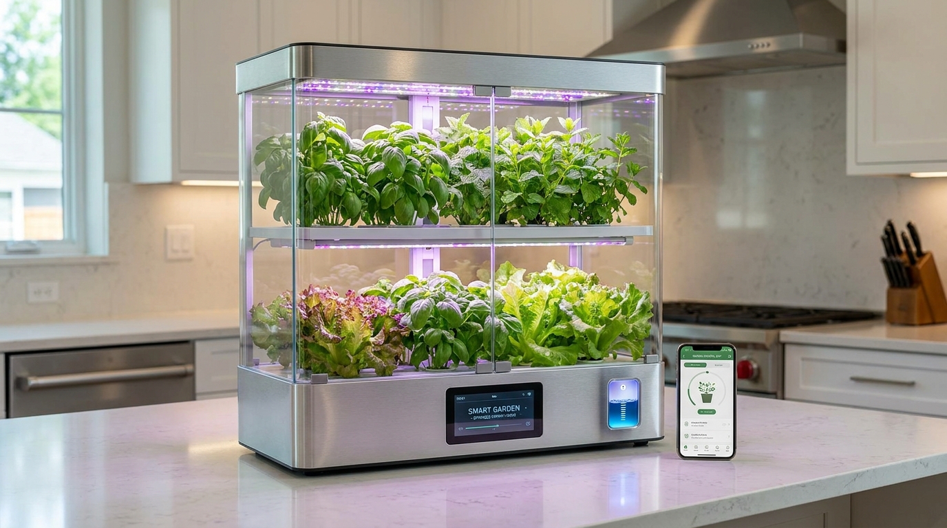 Що таке домашні сади на базі ШІ та як вони працюють