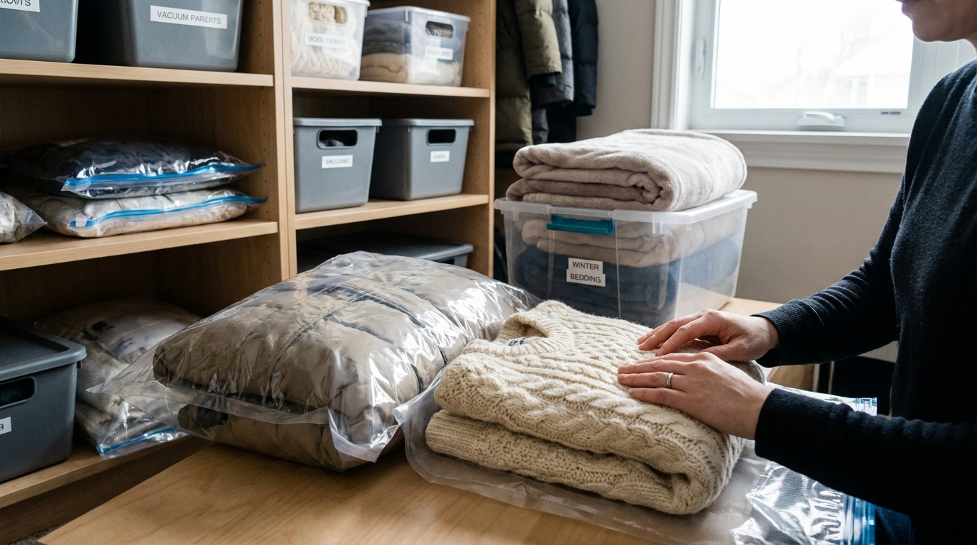 Де зберігати сезонні речі