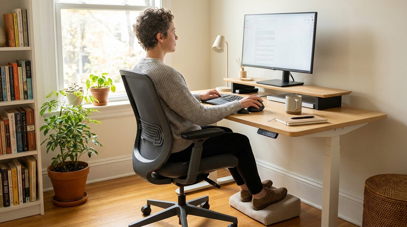 Ергономіка робочого місця: як зберегти спину при віддаленій роботі